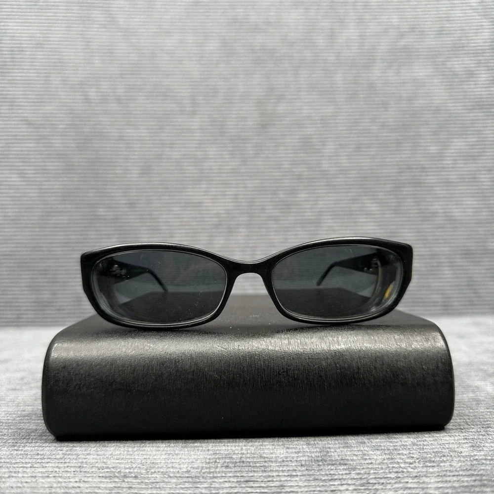 Paul Frank Night Disco Party Sunglasses Black Cream Rectangle Y2K BNT URNB 53-16